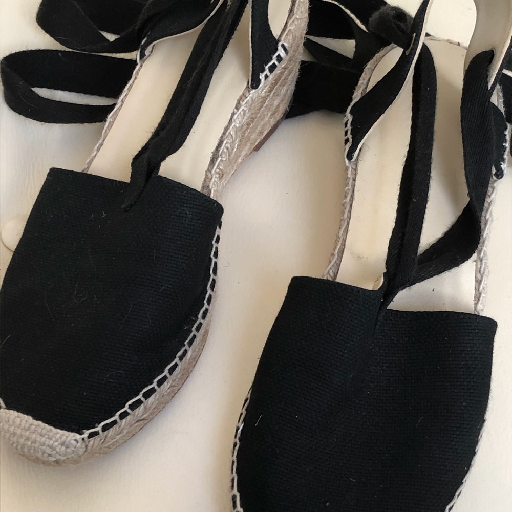 Sarah Flint black Wedge Espadrilles